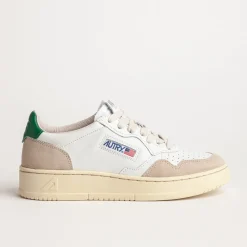 Women Autry - Baskets Medalist Low Wom - Vert & Beige