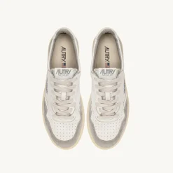 AUTRY - Baskets Medalist Low Goat/Suede - Gris