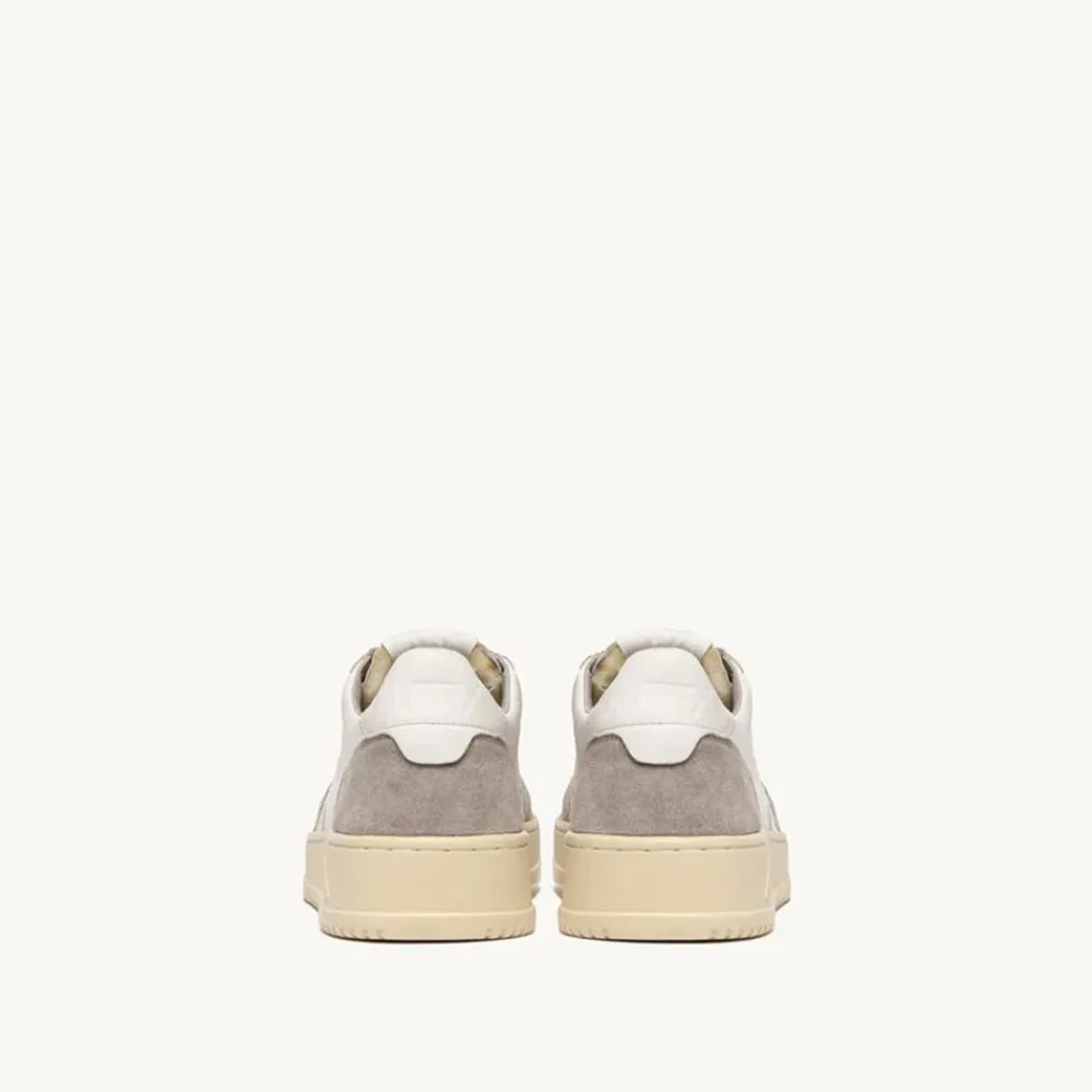 AUTRY - Baskets Medalist Low Goat/Suede - Gris