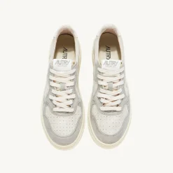 AUTRY - Baskets Medalist Low - Gris & Crème