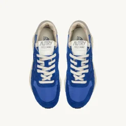 AUTRY - Baskets Reelwind Low - Blanche & Bleu