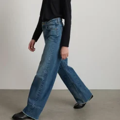 Women B SIDES - Jeans Marcel Culotte - Liselblue