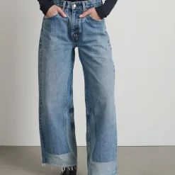 Women B SIDES - Jeans Reworked Culotte - Vintage Indigo