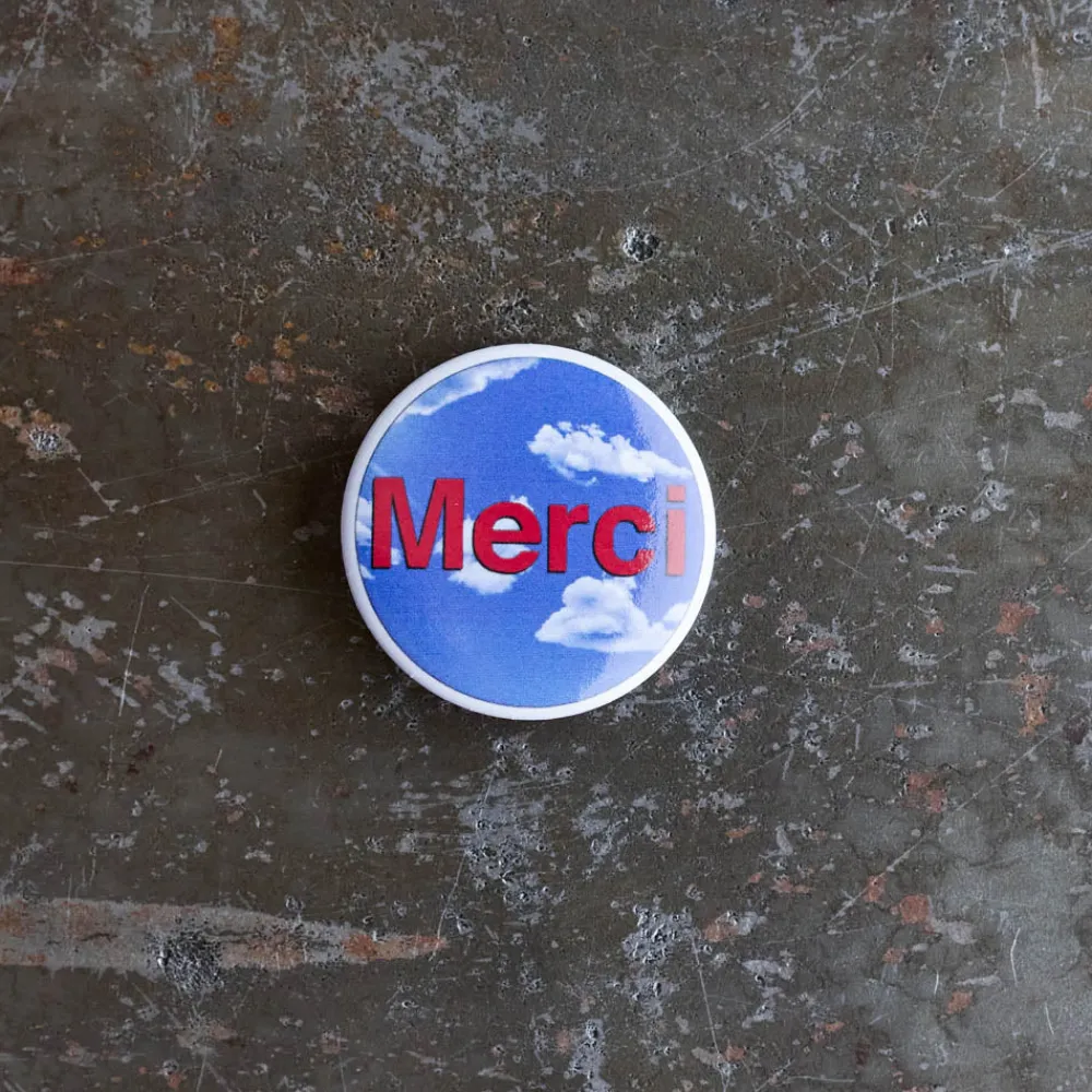 2261 STICKER MULE Badge Merci - Nuage