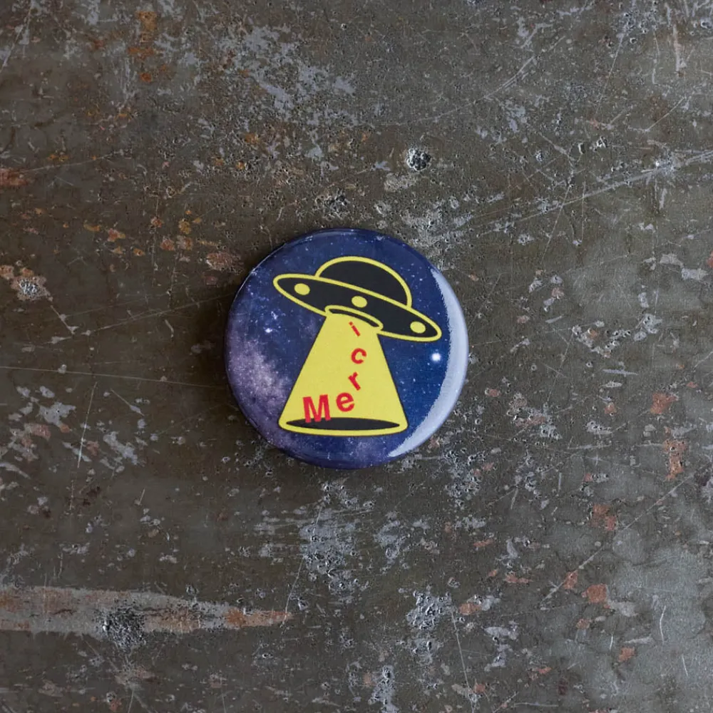 2261 STICKER MULE Badge Merci - UFO