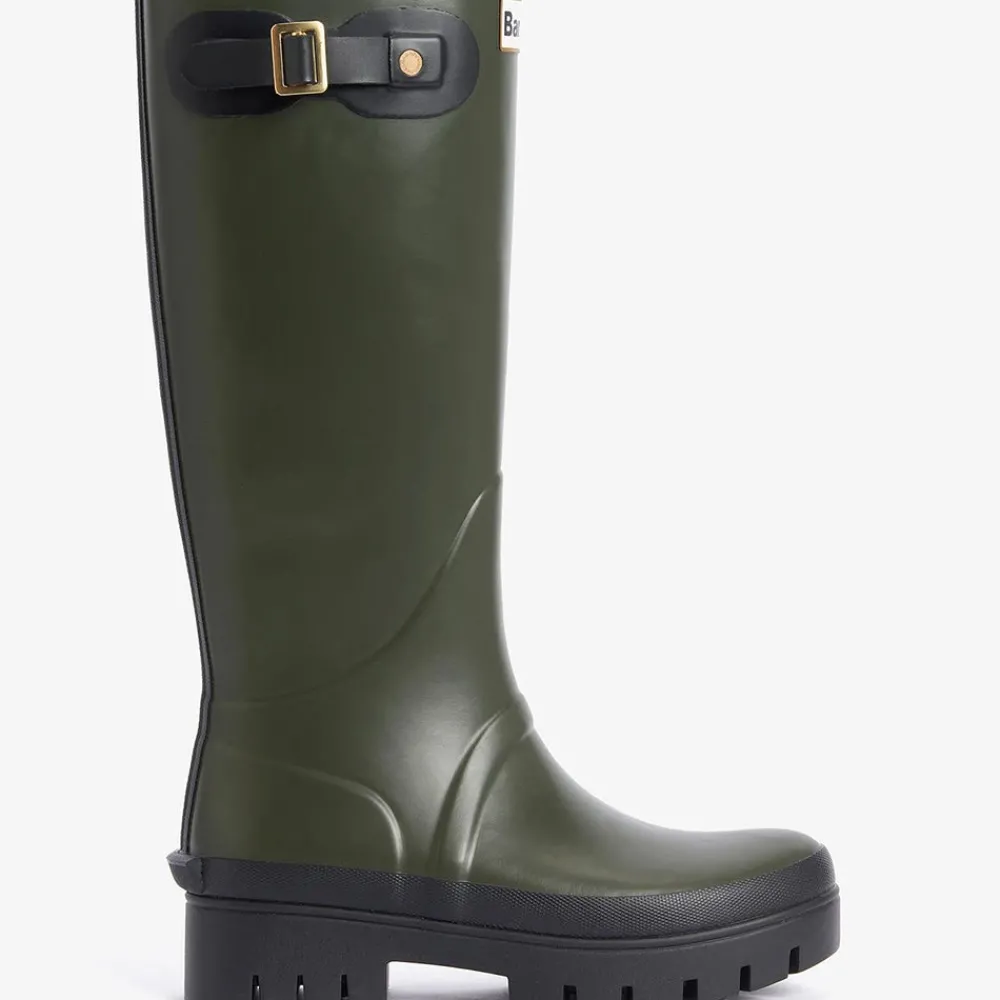 Women Barbour - Bottes Snowdon Wellingtons - Olive