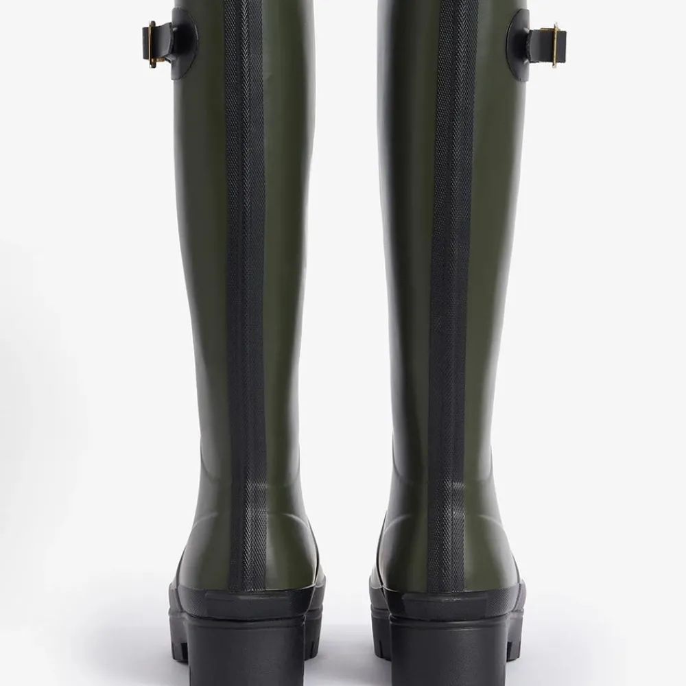 Women Barbour - Bottes Snowdon Wellingtons - Olive