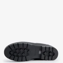 Women Barbour - Bottines Halton - Noir