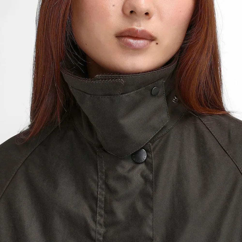 Women Barbour - Veste Bedale Wax - Olive