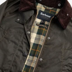 Women Barbour - Veste Bedale Wax - Olive