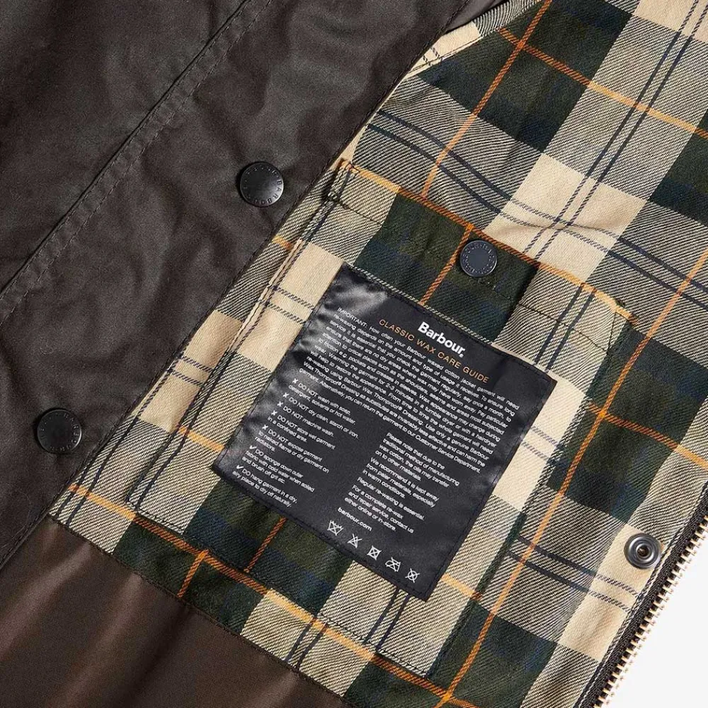 Women Barbour - Veste Bedale Wax - Olive