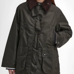 Women Barbour - Veste Bedale Wax - Olive