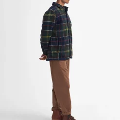 Barbour - Veste Bryson Tartan - Bleu