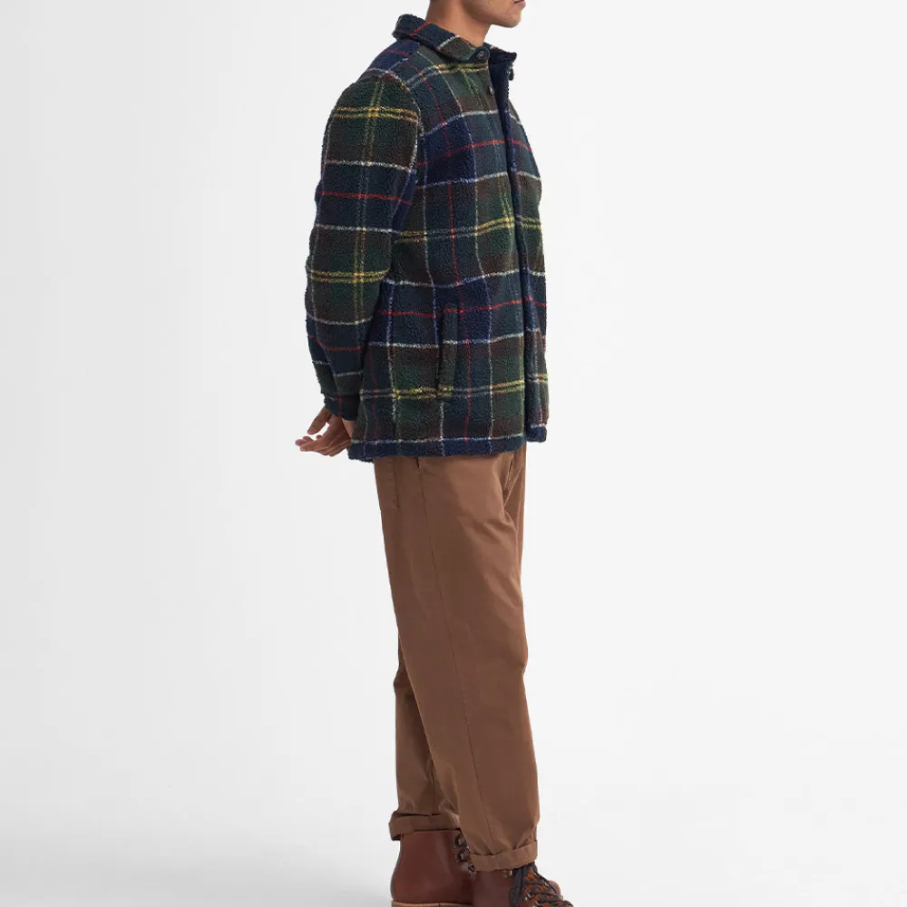 Barbour - Veste Bryson Tartan - Bleu