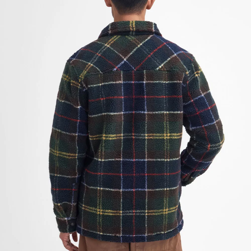 Barbour - Veste Bryson Tartan - Bleu