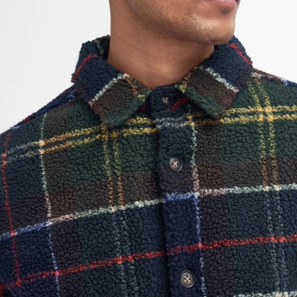 Barbour - Veste Bryson Tartan - Bleu
