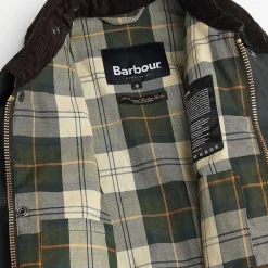 Women Barbour - Veste Cirée Slim - Bleu