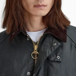 Women Barbour - Veste Exmoor Wax - Sage