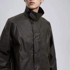 Barbour - Veste Os Transport Wax - Olive