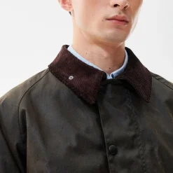 Barbour - Veste Os Transport Wax - Olive