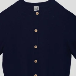Women BASERANGE - Cardigan Soar - Bleu