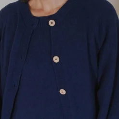 Women BASERANGE - Cardigan Soar - Bleu
