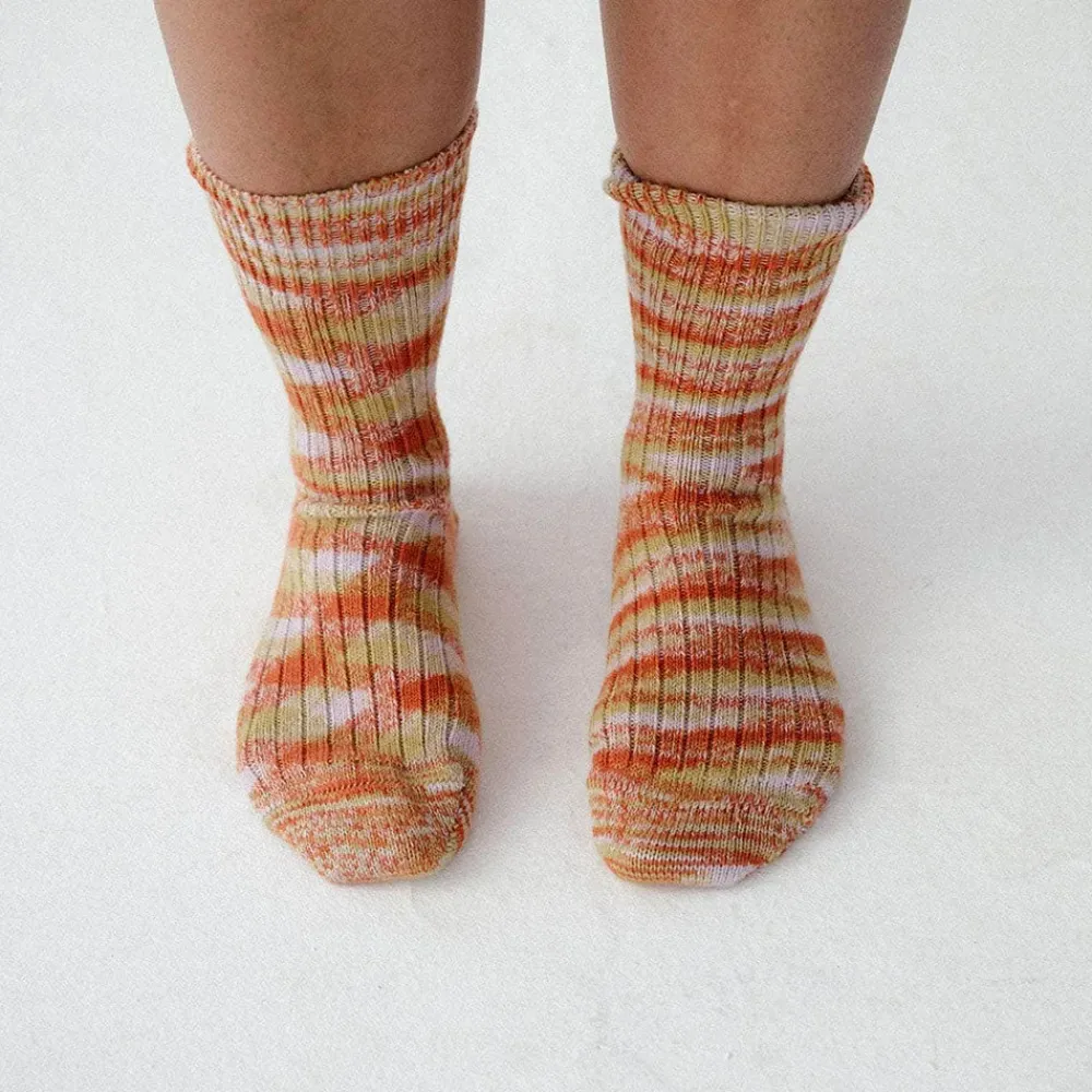 Women Baserange - Chaussettes Tordadés - Orange