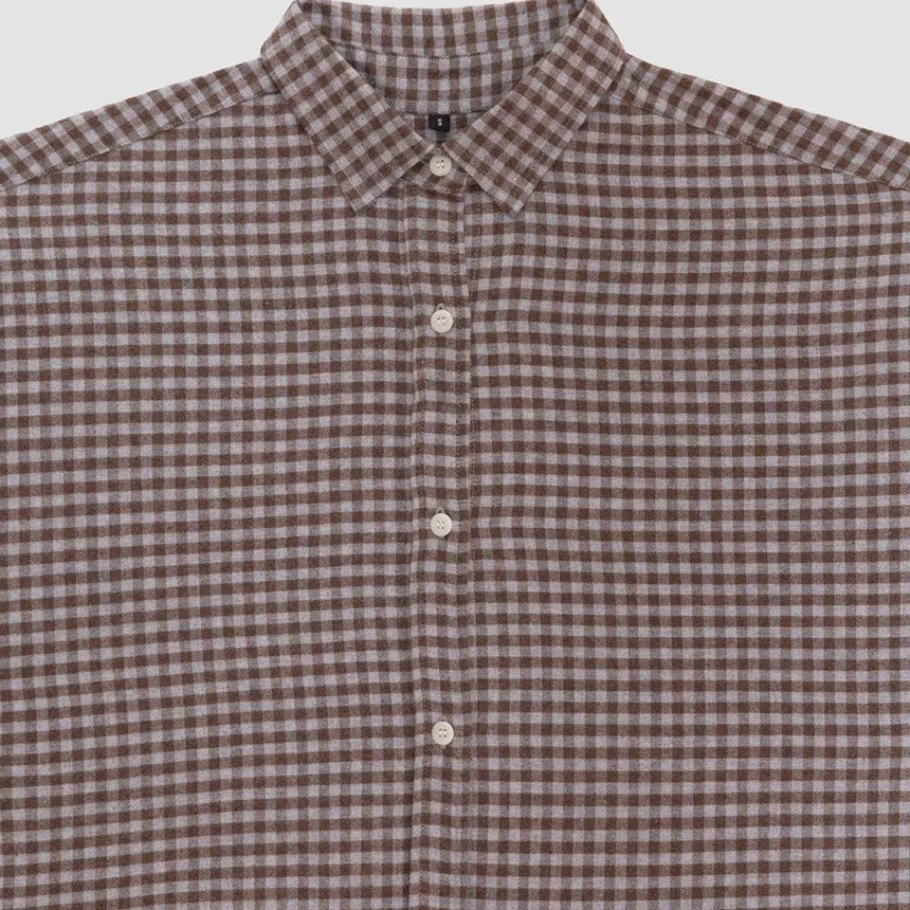 Women BASERANGE - Chemise ole - Marron