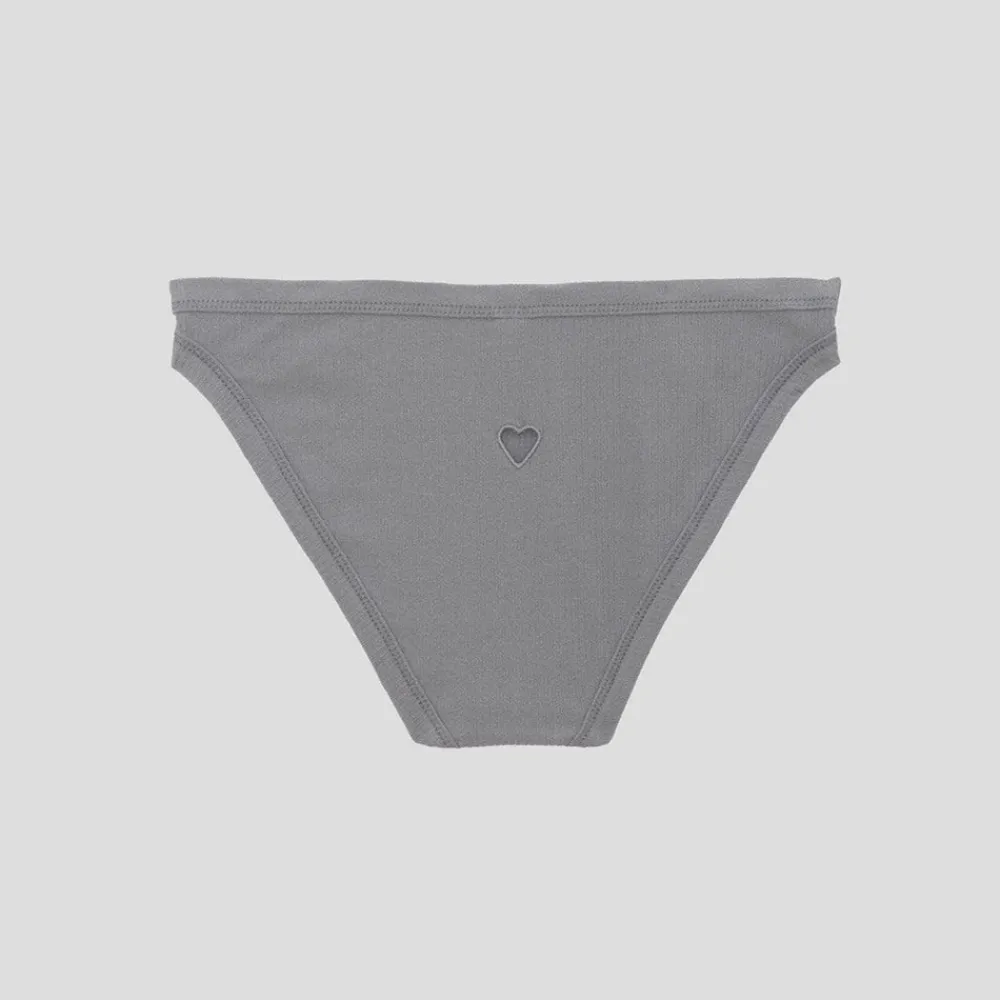 Women BASERANGE - Culotte Heart Bell - Bleu