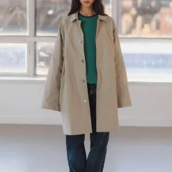 Women BASERANGE - Manteau Even - Beige