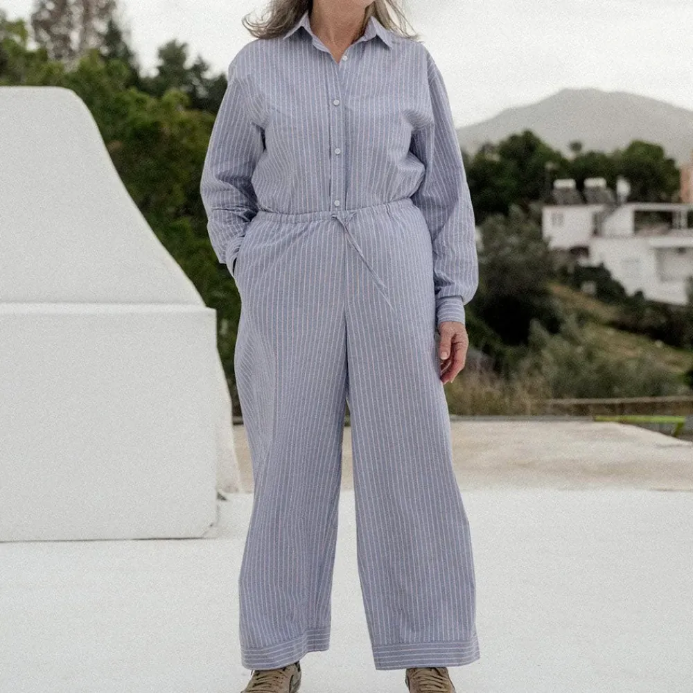 Women Baserange - Pantalon Limber - Bleu