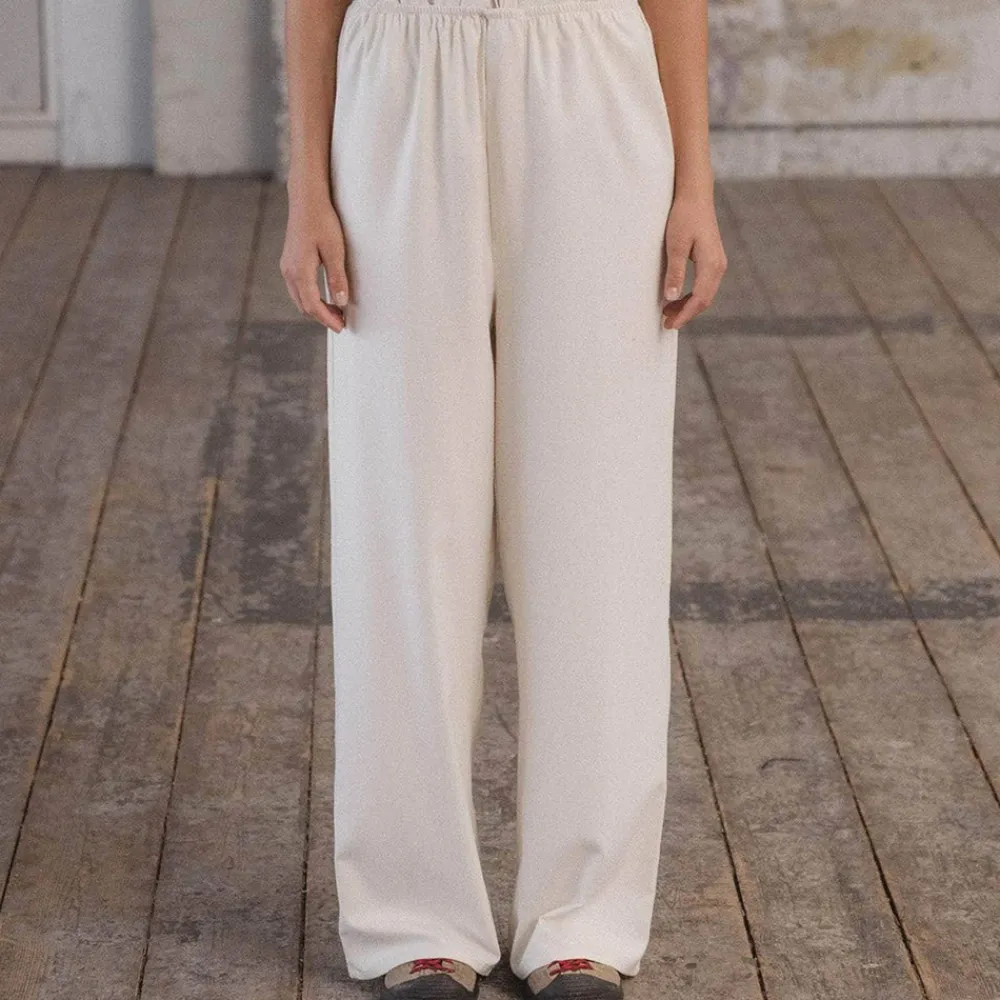 Women BASERANGE - Pantalon Stoa - Blanc