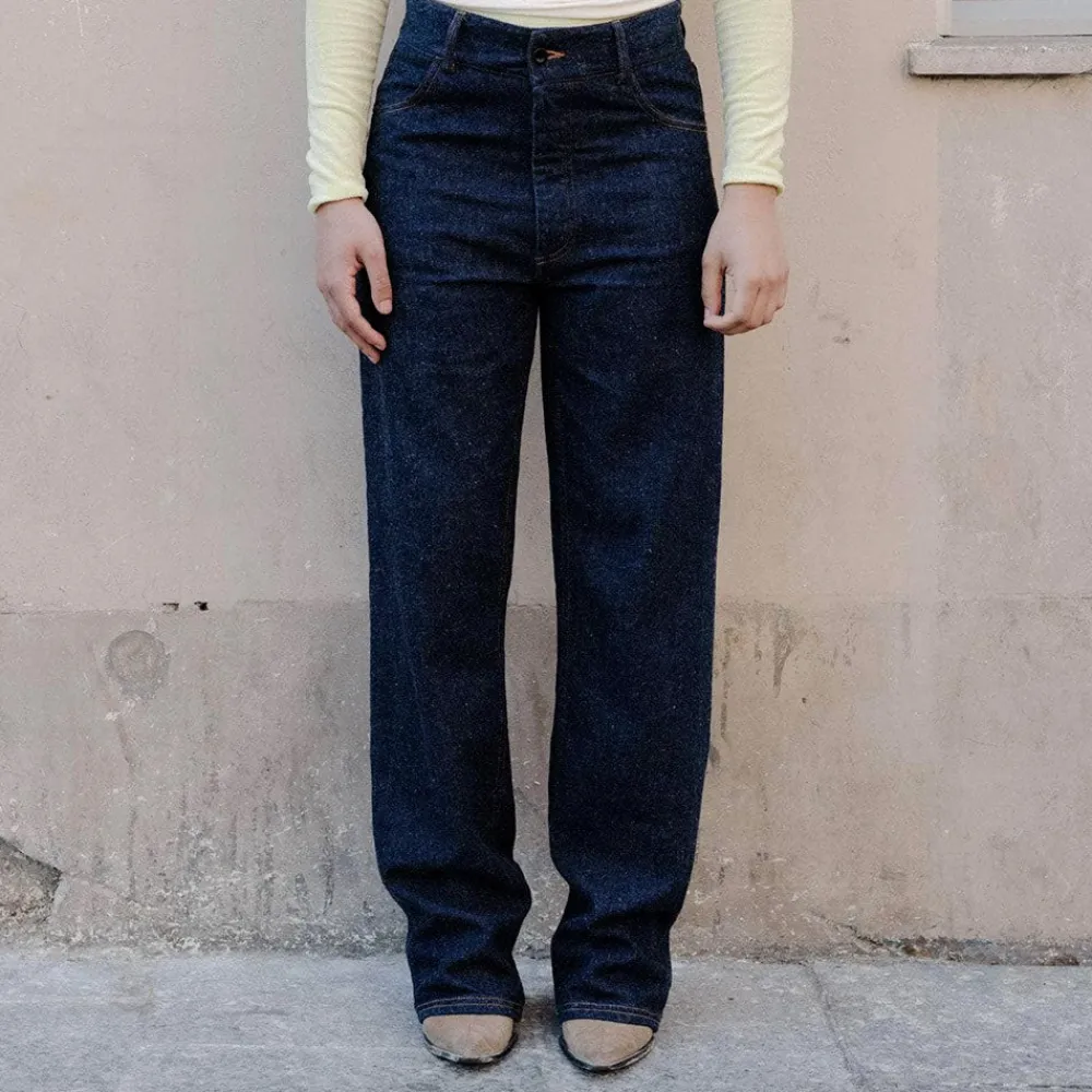Women Baserange - Pantalon Tajo - Bleu