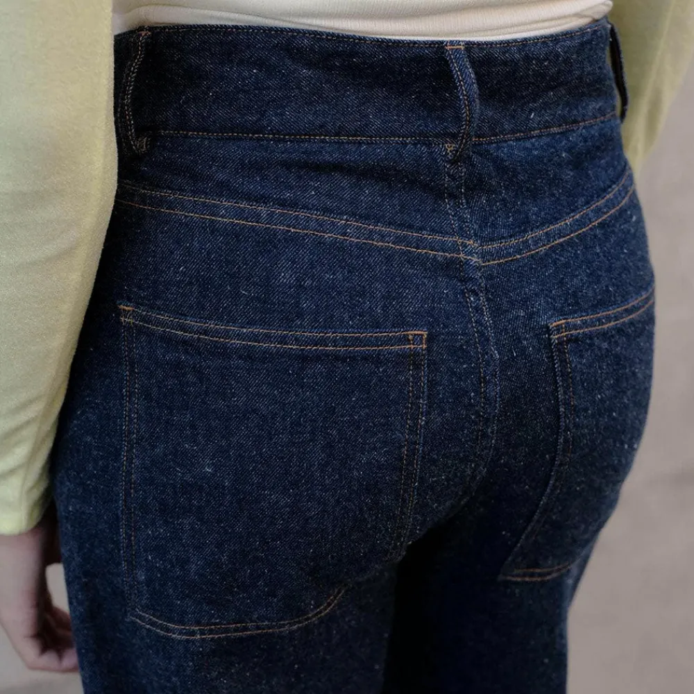Women Baserange - Pantalon Tajo - Bleu
