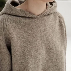 Women BASERANGE - Pull soar - Marron Taupe