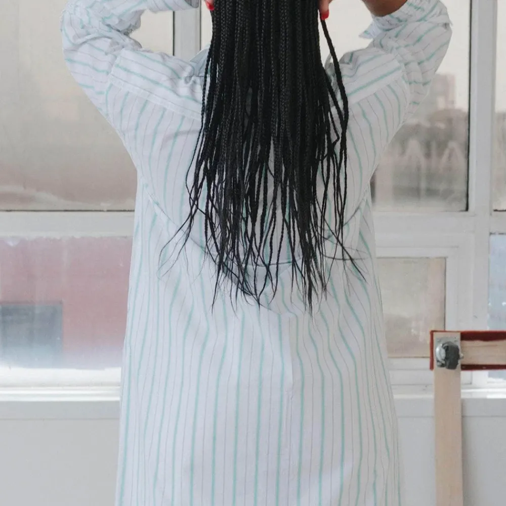 Women BASERANGE - Robe Chemise Ole - Rayées