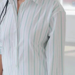 Women BASERANGE - Robe Chemise Ole - Rayées
