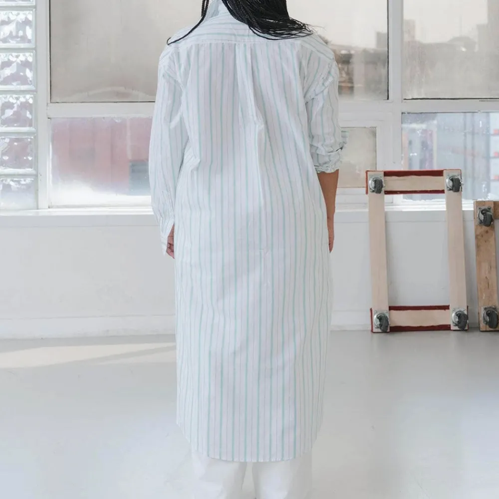 Women BASERANGE - Robe Chemise Ole - Rayées