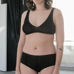 Women BASERANGE - Soutien-gorge Vein - Noir