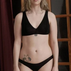 Women BASERANGE - Soutien-gorge Vein - Noir