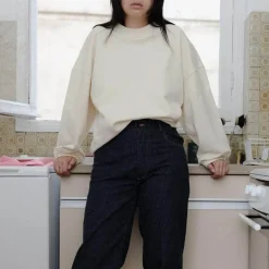 Women BASERANGE - Sweat Rim - Blanc