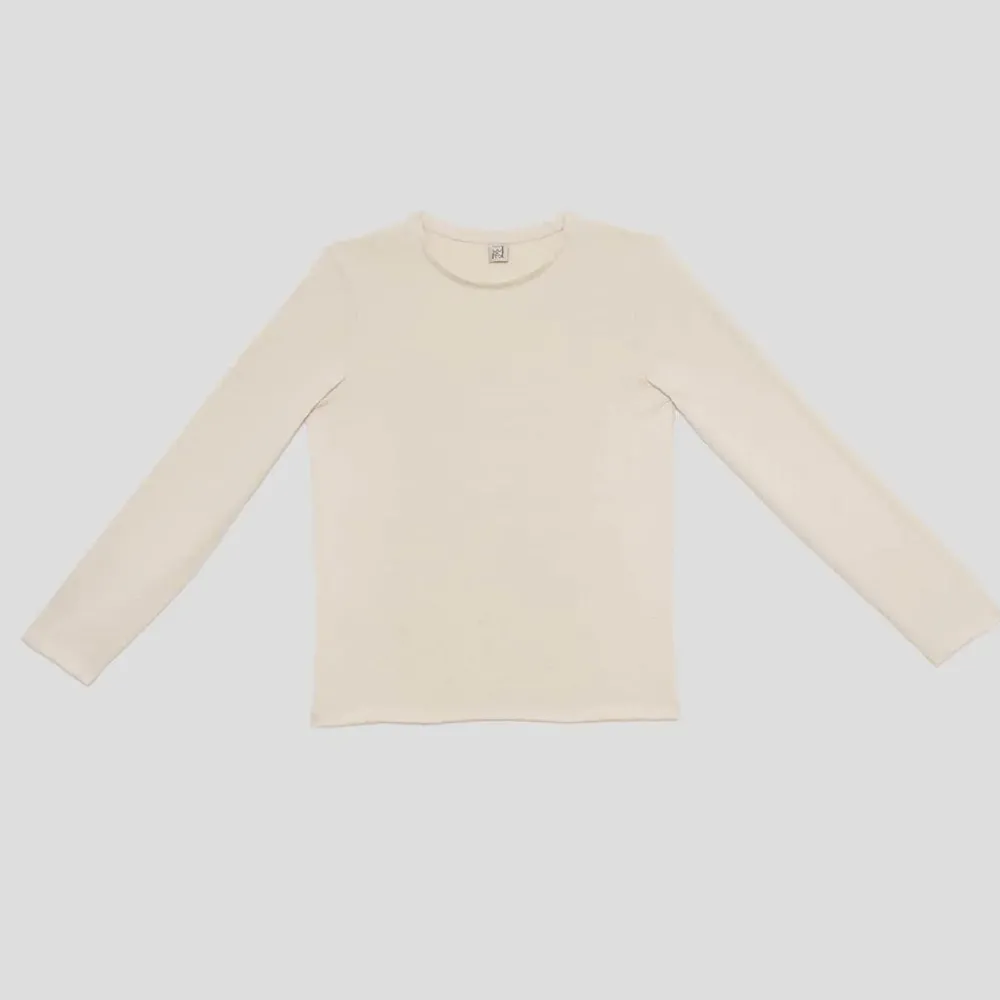 Women BASERANGE - T-Shirt en Soie - Blanc