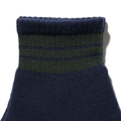 Women BEAMS Plus - Chaussettes School Boy - Marine