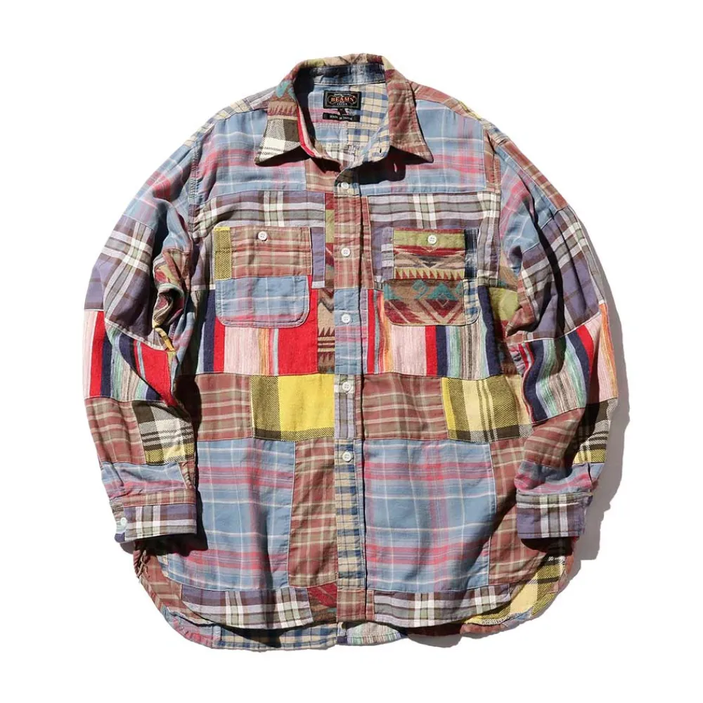 BEAMS Plus - Chemise Indian Flannel - Multicolore