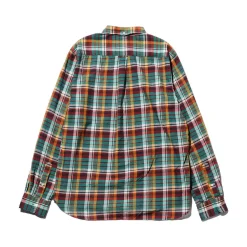 BEAMS Plus - Chemise Madras - Vert