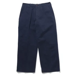 BEAMS Plus - Pantalon Herringbone - Navy