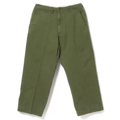 BEAMS Plus - Pantalon Herringbone - Olive