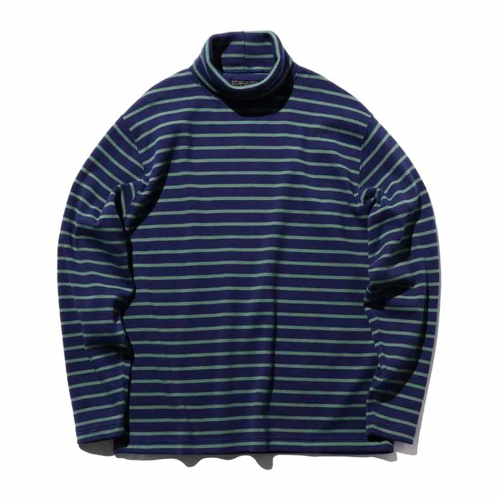 BEAMS Plus - T-shirt Fraise Stripe - Marine