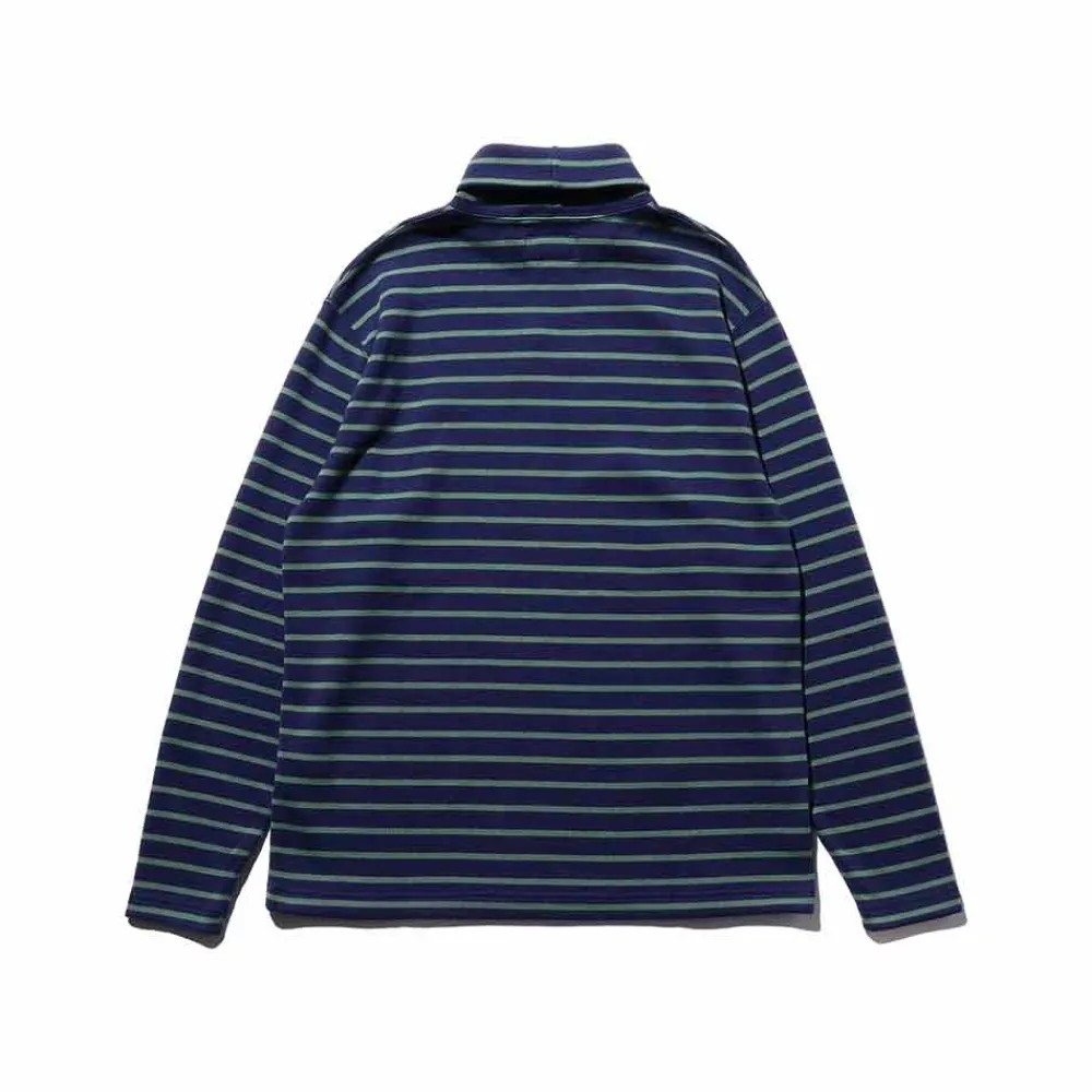 BEAMS Plus - T-shirt Fraise Stripe - Marine