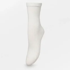 Women Becksöndergaard - Chaussettes Rib Glitter - Argent